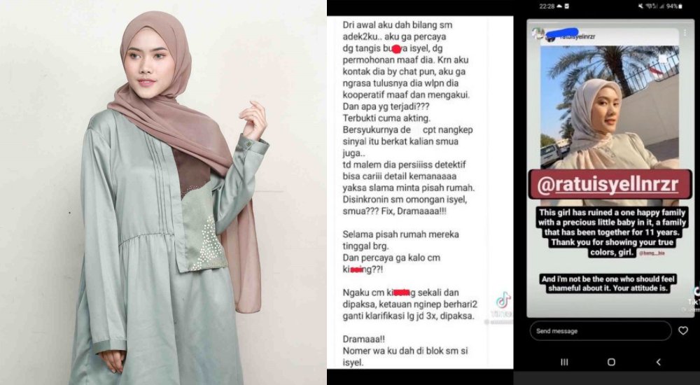 Fakta Fakta Selebgram Ratu Isyell Diduga Jadi Pelakor Minta Maaf