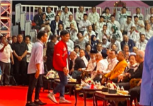 Viral, Momen Gibran dan Kaesang Salami Megawati 