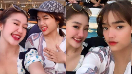 Sempat Bikin Netizen Terpecah, Ini 10 Potret Fuji dan Chika Chandrika Hangout Bareng di Bali