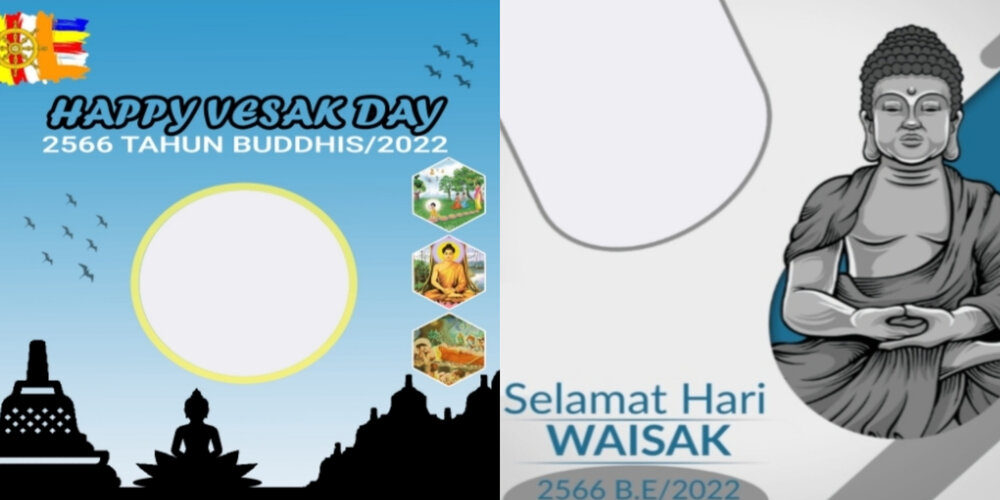 15 Link Twibbon Bingkai Hari Raya Waisak 16 Mei 2022, Profil WA Facebook Lengkap Tutorial Tanpa Aplikasi