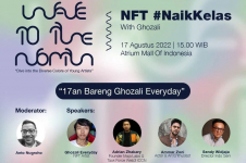Indo Seni X MAJA Labs Rayakan Kemerdekaan dengan Talkshow NFT 