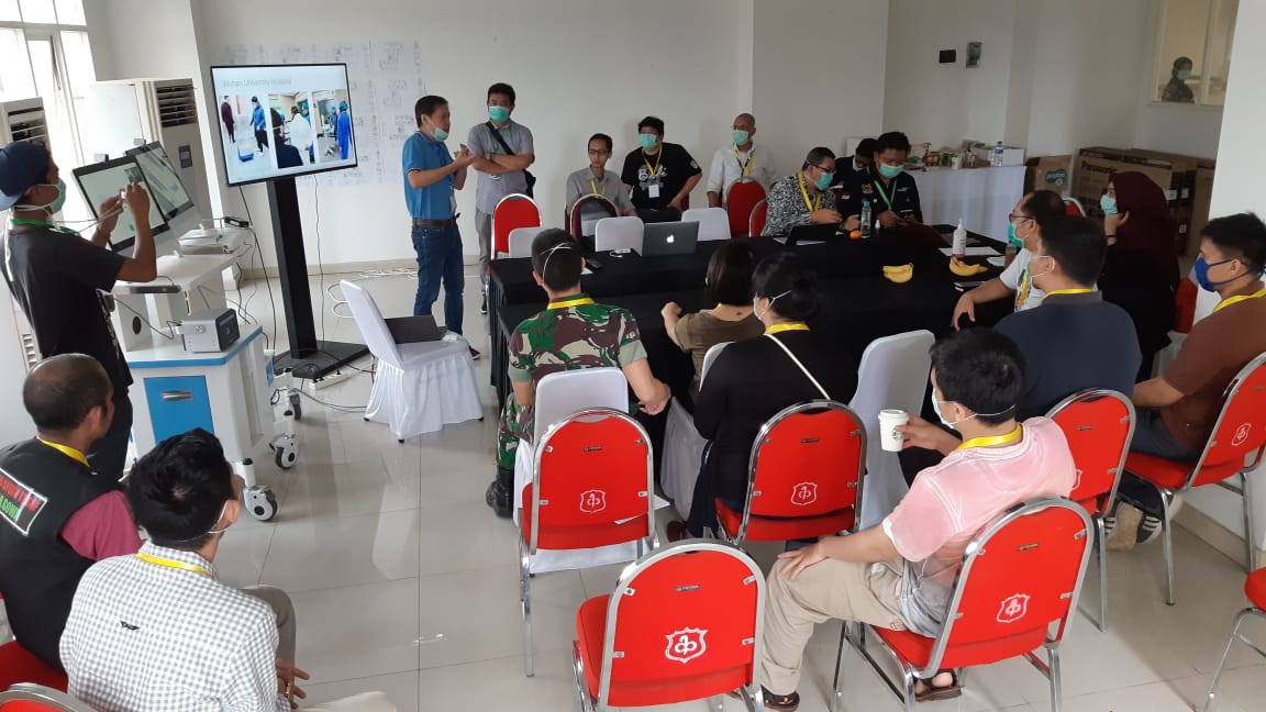 Kabar Baik!  BUMN Gandeng RS Wisma Atlet Untuk Terapkan Pengecekan Pasien Corona Secara Online