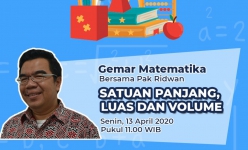 Kenalan sama Pak Ridwan Yuk, Pembawa Acara 'Gemar Matematika' di Belajar Bersama TVRI