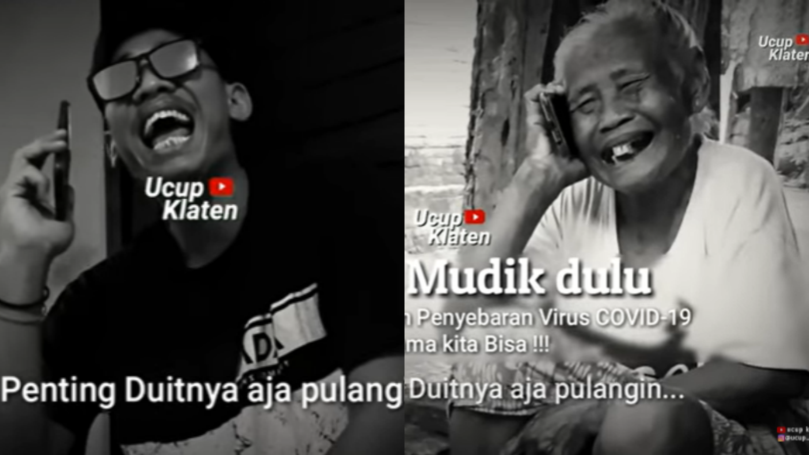 Viral Ucup Klaten karena Video Parodi Kocak: 'Ora Usah Mudik Sing Penting Duite Muleh'