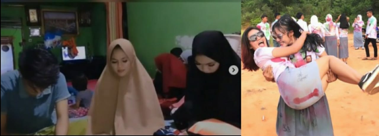 Viral karena Gambar Alat Kelamin di Seragam, Siswi SMA Ini Minta Maaf Gunakan Hijab Syar'i