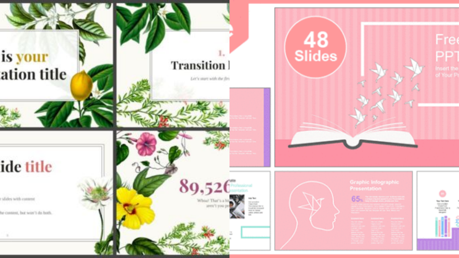 √ Download Template Ppt Bunga Gratis Terlengkap