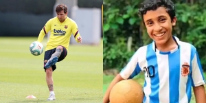 Viral Bocah 12 Tahun Punya Tendangan Khas Lionel Messi, Bikin Takjub Lihatnya Gaes