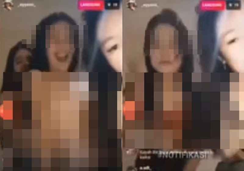 Duh, Viral 3 Siswi SMA Live IG Buka Bra, Ternyata Ini Penyebar Videonya
