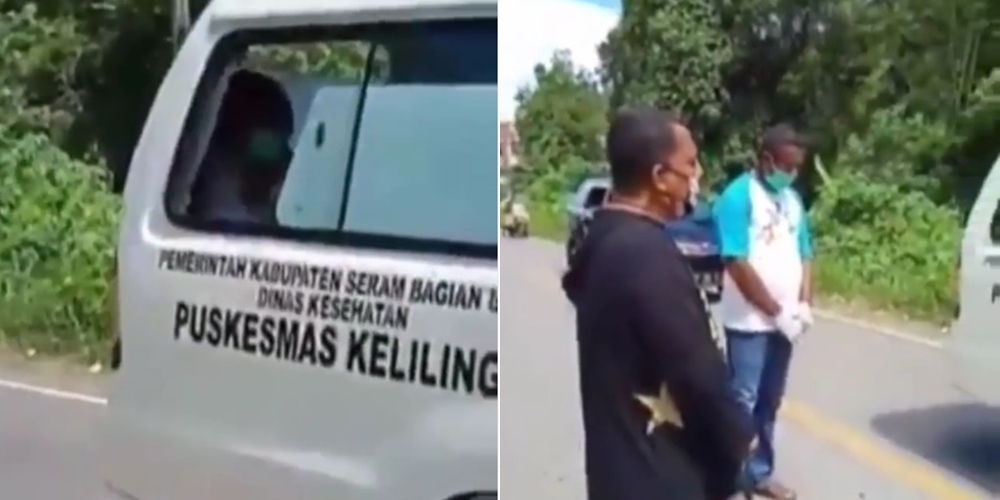 Viral Video Warga Kristen di Ambon Doakan Bidan Muslim saat Naik Ambulans Covid, Mau Nangis Lihatnya