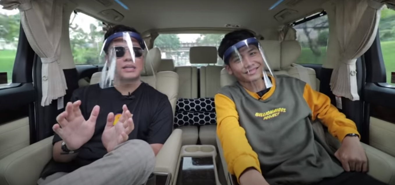 Bintang Emon Curhat Blak-blakan di YouTube Arief Muhammad, Kocak Pake Face Shield