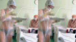 Viral Perawat Rusia Pakai APD Transparan dan Bikini Terlihat, Jangan Nethink Gaes, Ini Alasannya