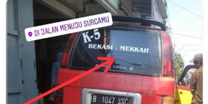 Viral Angkot Bekasi - Mekkah di Twitter, Balasan Netizen Auto Receh Gaes! Ngakak