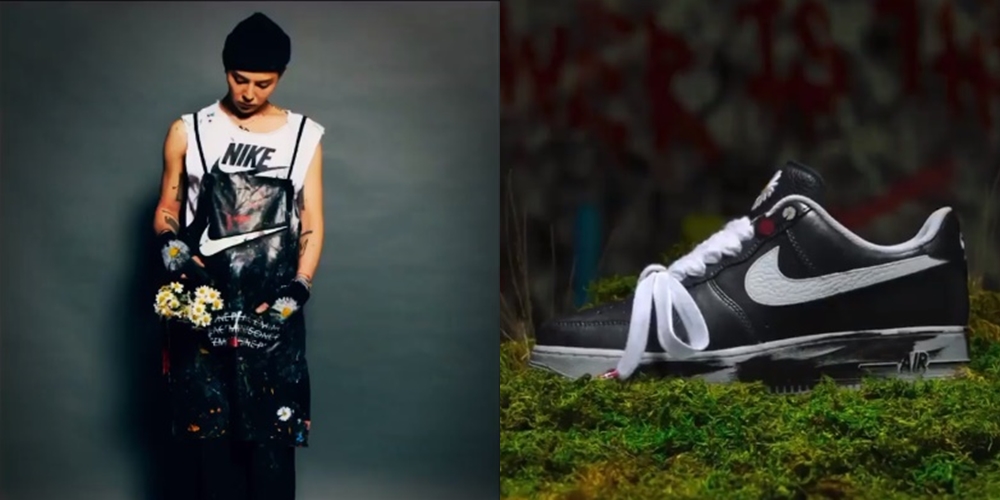 G-Dragon dan Nike Kolab Sneakers Edisi Air Force 1 
