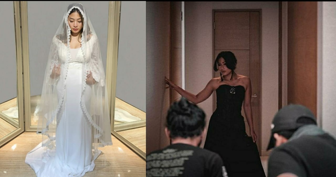 Viral karena Foto Pernikahan, Ini 8 Potret Nabila Putri saat Pakai Gaun
