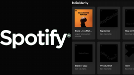 Spotify Hening 8 Menit untuk Hormati George Floyd, Viralkan Blackout Tuesday 