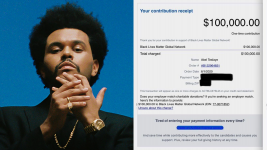 Fantastis! Dukung Gerakan Black Lives Matter, The Weeknd Sumbang Rp 7,1 M