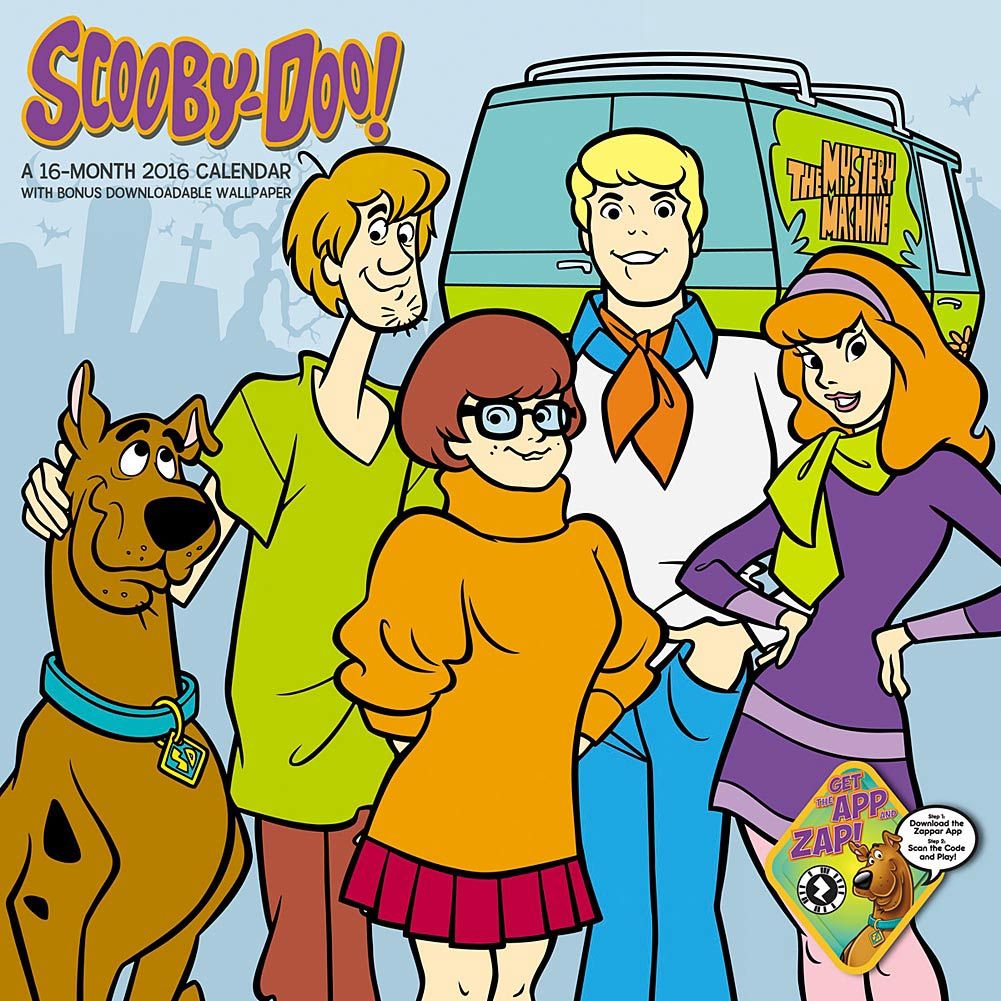 Scooby Doo Calendar 2024 Camile Oneida