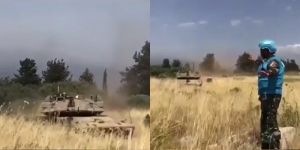 Viral Video TNI Cegat Tank Tempur Israil di Lebanon, Bikin Gempar Dunia Gaes!
