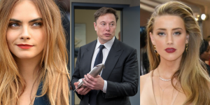 Duh, Amber Heard dan Cara Delavigne Threesome dengan Elon Musk?