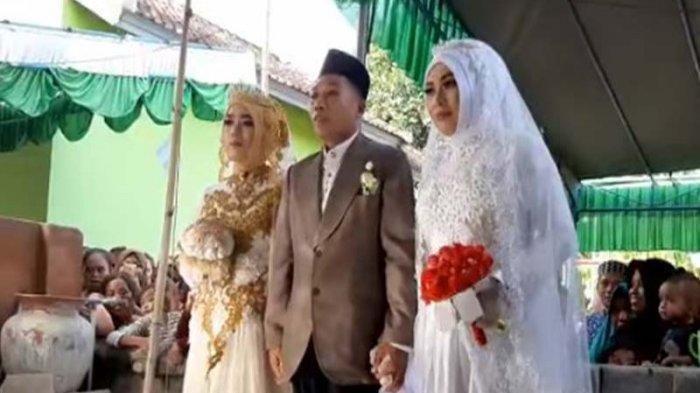Wadaw, Viral Pria di Lombok Nikahi 2 Perempuan Sekaligus! Mempelai Wanita Masih Sepupu Gaes