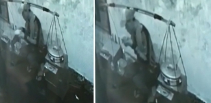 Viral Terekam CCTV Tukang Bakso Ludahi Isi Mangkok Pembelinya , Maksudnya Apa Sih?