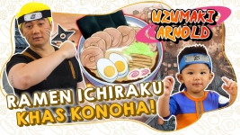 Chef Arnold Bikin Ramen Ichiraku Kesukaan Naruto Gaes! Hasilnya Mirip dan Bikin Ngiler Banget
