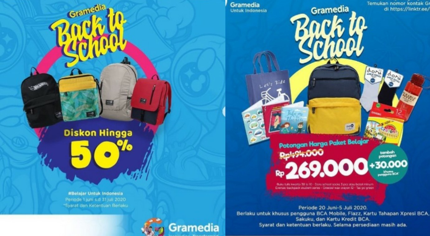 Pelajar Wajib Tahu! Ini Promo Gramedia 'Back to School', Diskon Besar untuk Buku Tulis dan Perlengkapan Sekolah