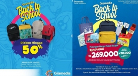 Pelajar Wajib Tahu! Ini Promo Gramedia 'Back to School', Diskon Besar untuk Buku Tulis dan Perlengkapan Sekolah