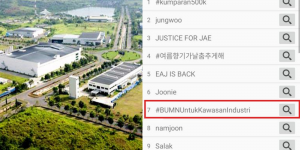 #BUMNUntukKawasanIndustri Trending Topic Nomor 7 di Twitter Gaes! 