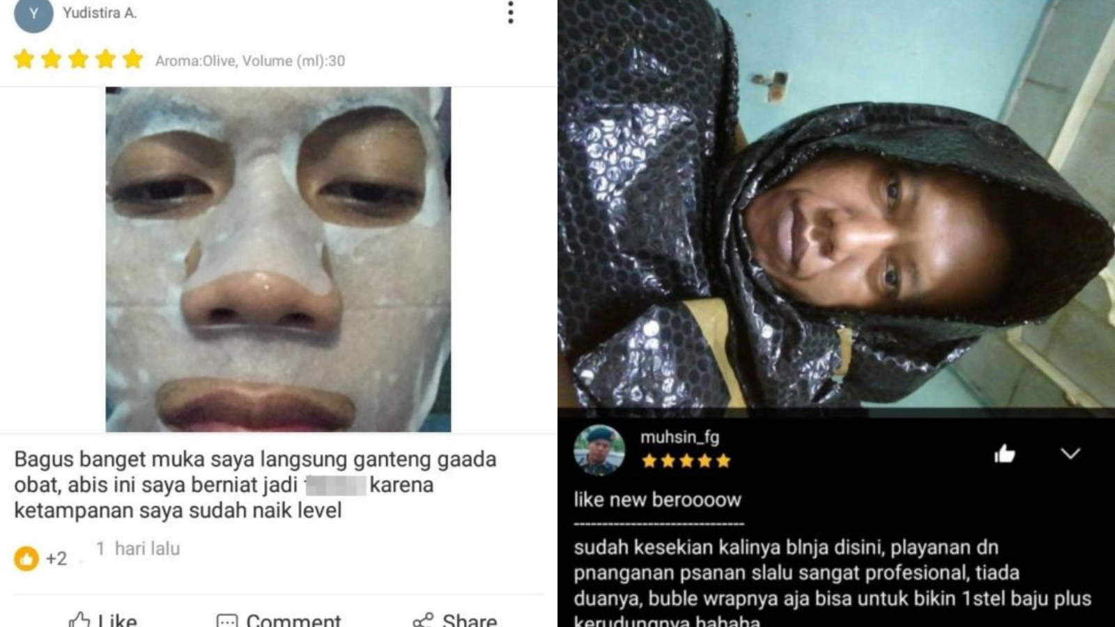 10 Testimoni Orang Setelah Belanja di Olshop Ini Receh Banget, Netizen +62 Emang Kreatif