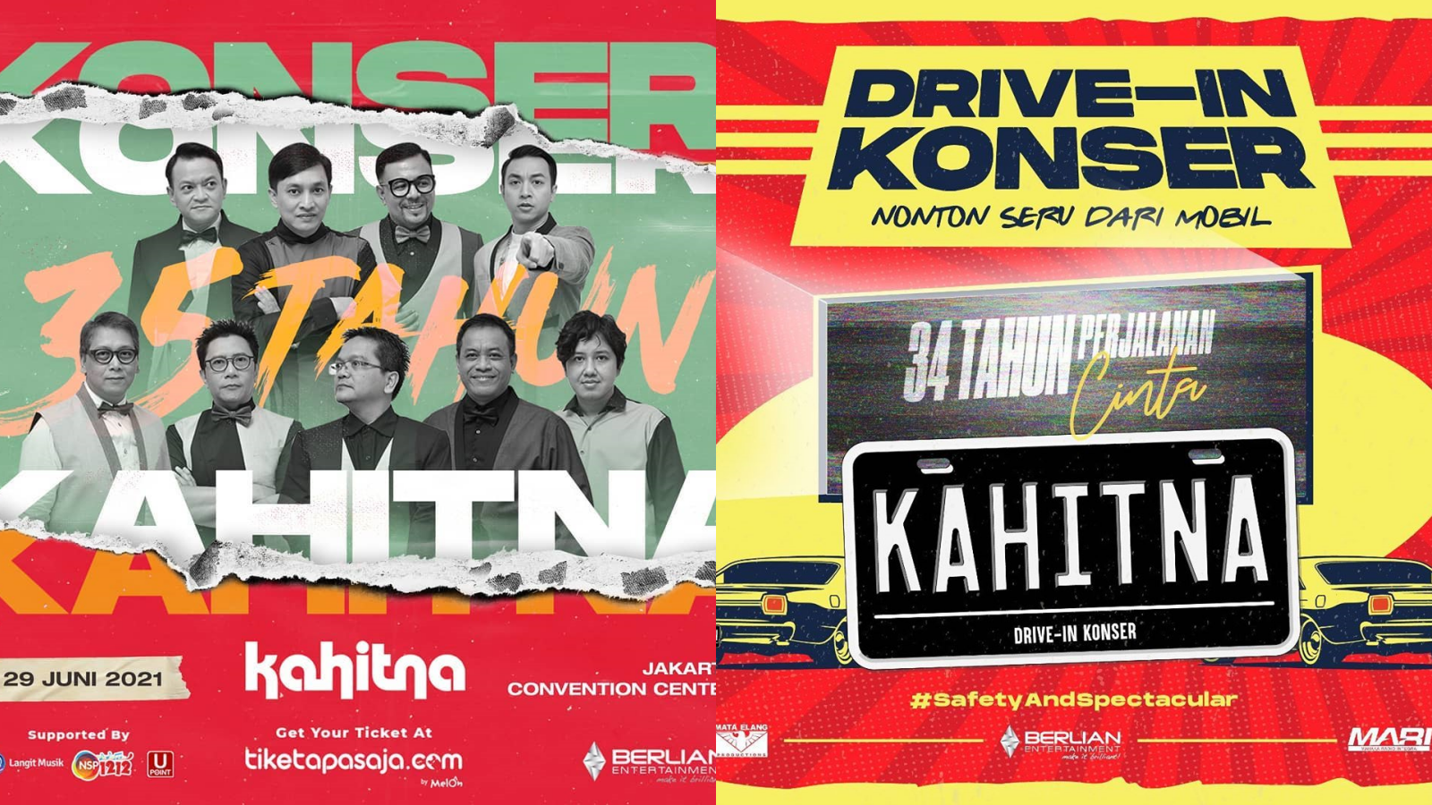 Mantap, Indonesia Bakal Punya Drive-In Konser Gaes! Kahitna Bakal Jadi Bintang Tamu Pertama Lho