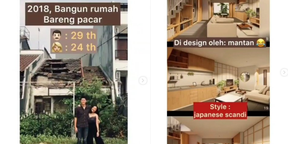 Viral, Pasangan Ini Menabung Demi Membangun Rumah Aesthetic Hasil Design Sang Mantan 
