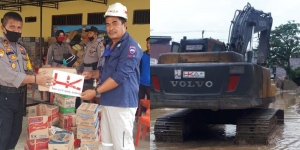 Hutama Karya Kerahkan Excavator untuk Pulihkan Akses Jalan Pasca Banjir Masamba di Sulsel