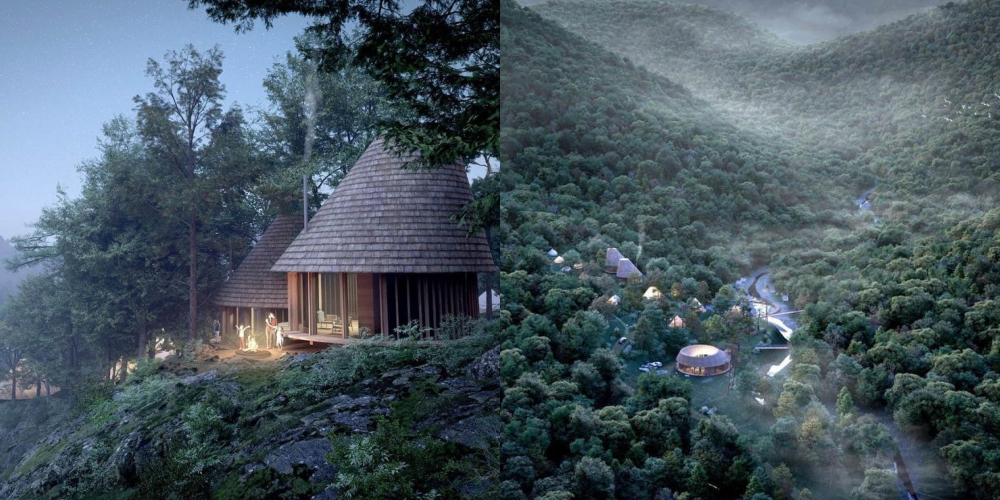 Spot Kemah di Jepang Ini Mirip sama Desa dalam Film Ghibli 'Pincess Mononoke'