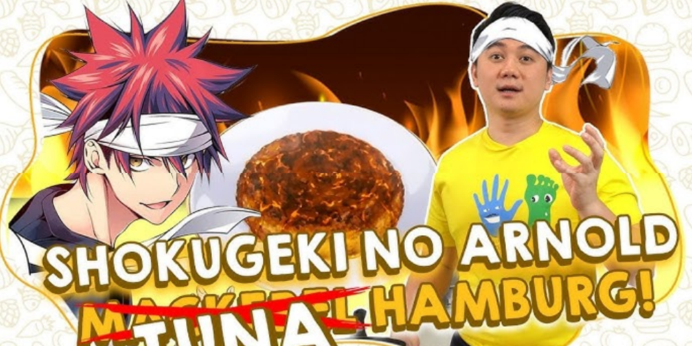 Chef Arnold Rajin Bikin Konten Masakan Adaptasi dari Anime, Nyatanya Emang Bikin Ngiler Gaes