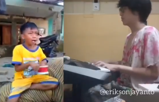 Viral, Musisi Ini Nge-Cover Lagu Bocah Nangis Main Layangan Pakai Piano Gaes
