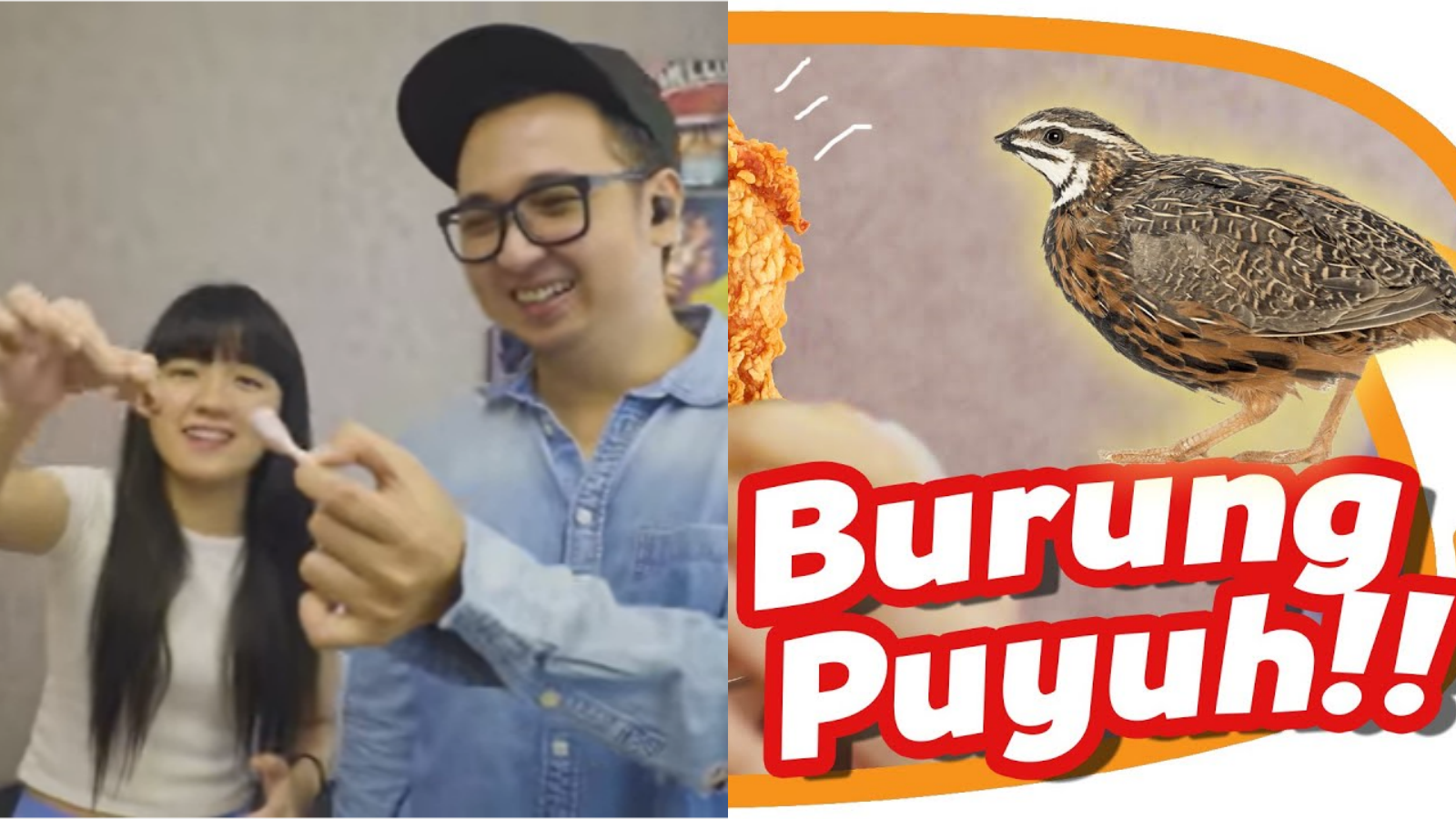 Edho Zell dan Cindy Gulla Masak KFC Buwung Puyuh, Enak Gak Ya?