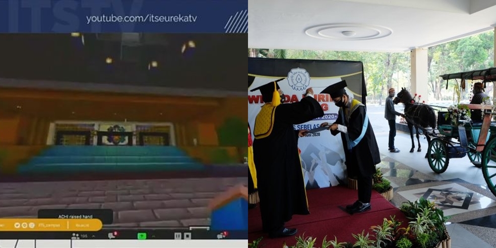 5 Wisuda Unik Di Masa Pandemi Covid19, Drive Thru sampai Minecraft