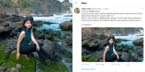 Viral Cerita Gadis Lupa Baju Hijau saat Berfoto di Pantai Selatan, Pertanda Ghaib sampai Akibatnya