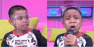 Bocah Viral Alwiansyah Nyanyi Ekspresi Kocak Masuk Brownis Trans TV Gaes, Host Takjub dengan Suaranya