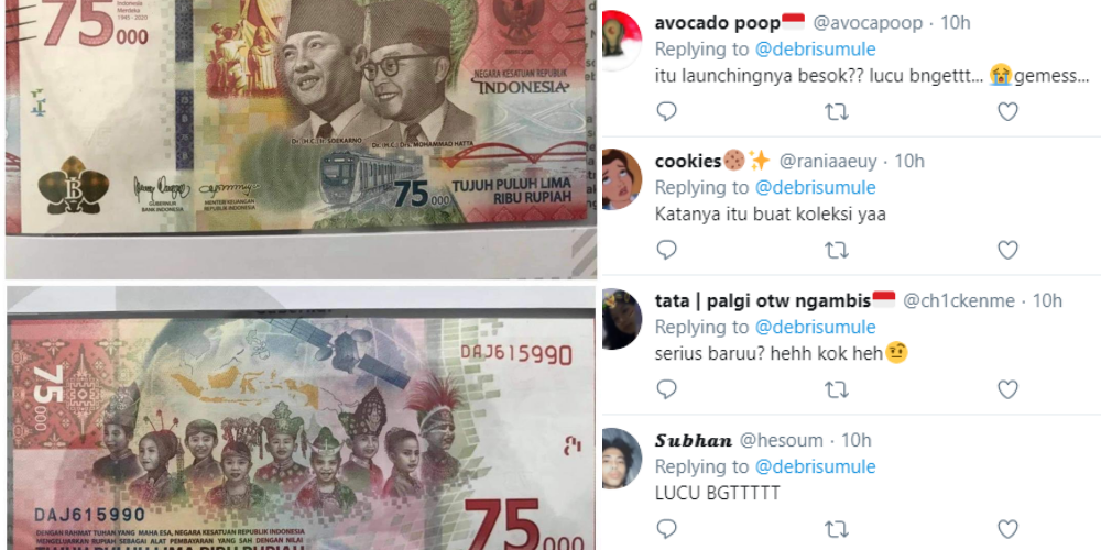 Gambar Uang Indonesia Lucu – Pulp
