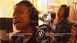 Bocah Viral Alwiansyah Lagi Rekaman Single Pertama Nih, Judulnya Aisyah Sahabat yang Hilang