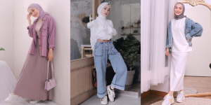 8 Potret OOTD Hijab Ala Sinta Sri Antan, Bisa Jadi Inspirasi Fashion Kamu Gaes!