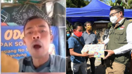 Keseharian Hidup Ade Londok si Odading Mang Oleh, Viral karena Promosi Ngegas hingga Penghargaan Ridwan Kamil