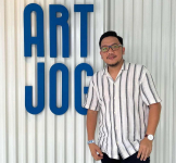 Adrian Zakhary Apresiasi ART JOG 2023: Lebaran Seni tuk Silaturahmi