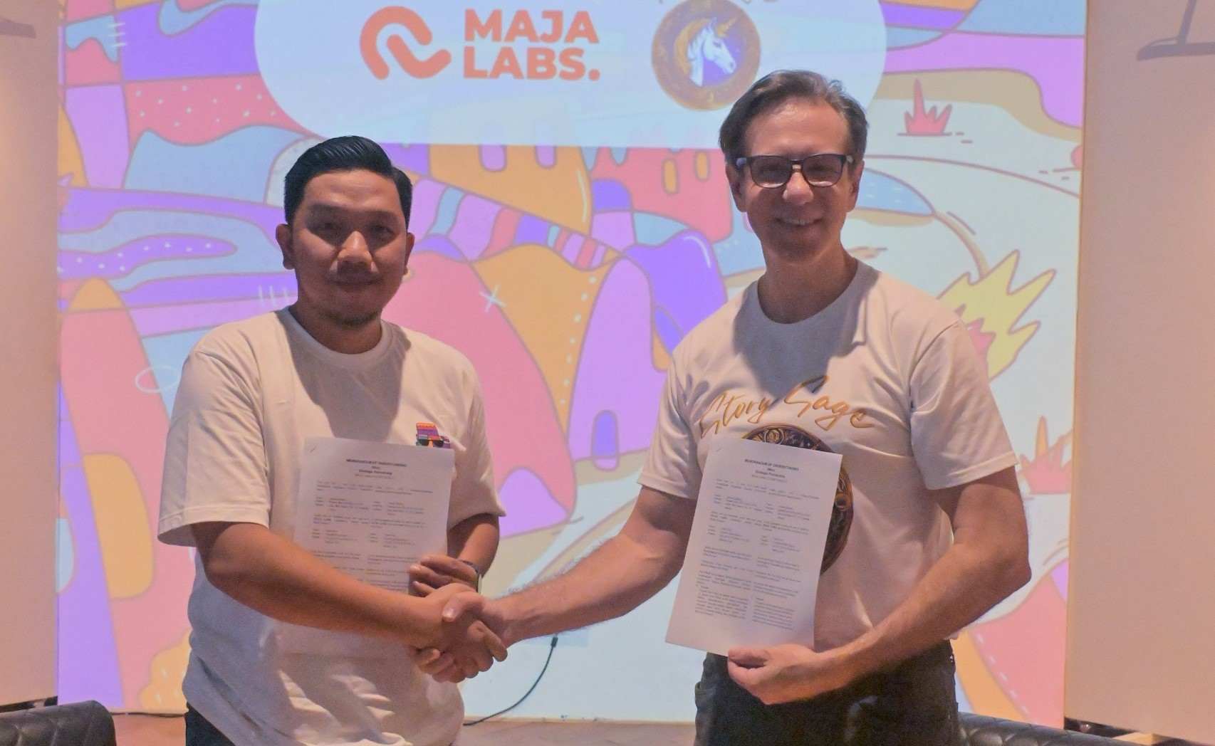 Kolaborasi MAJA Tech dan Story Sage, Bersama Kembangkan Startup AI Secara Global