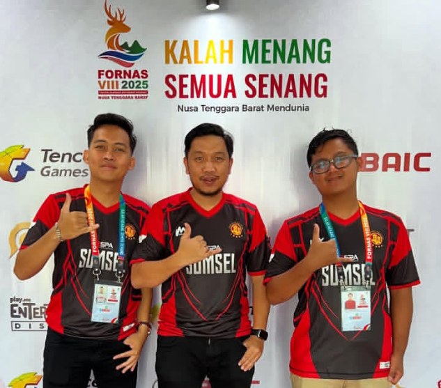 Kepemimpinan Adrian Zakhary Berbuah Manis, IESPA Sumsel Raih Medali Perak di Fornas NTB