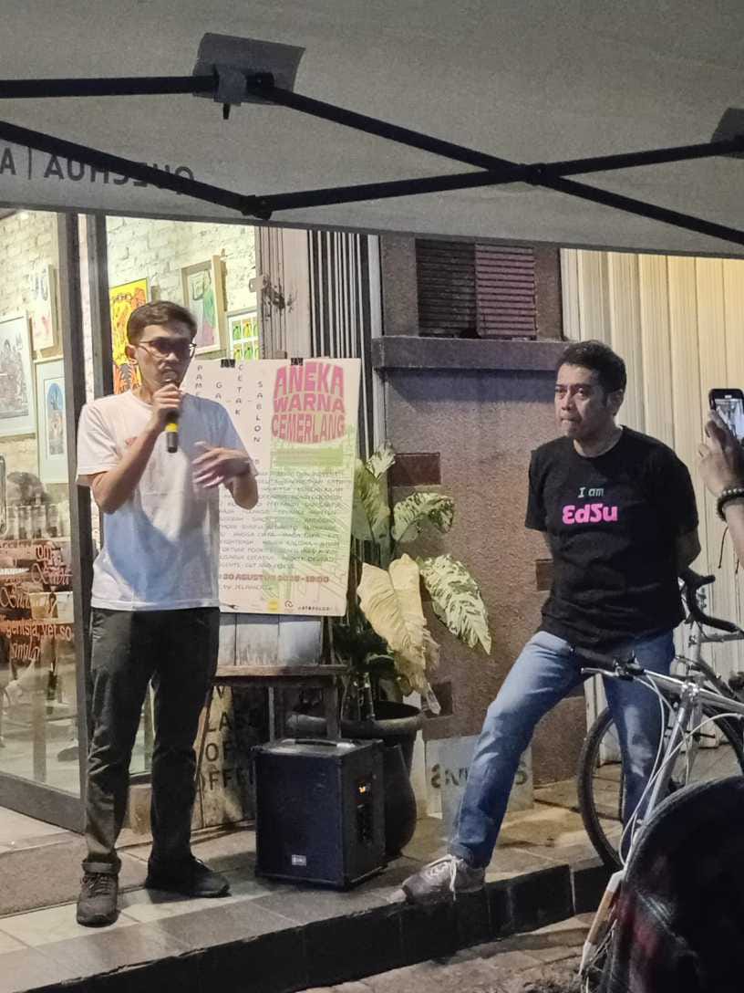 Aneka Warna Cemerlang Resmi Dibuka di Jakarta, Hadirkan Eksplorasi Sablon dan Lukisan