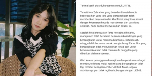 Penggemar Marah, Ara JKT48 Berikan Klarikfikasi Bohong Skandal Pacaran dengan Fiki UN1TY?