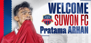 Pratama Arhan Resmi Gabung Klub Liga 1 Korea Selatan, Suwon FC
